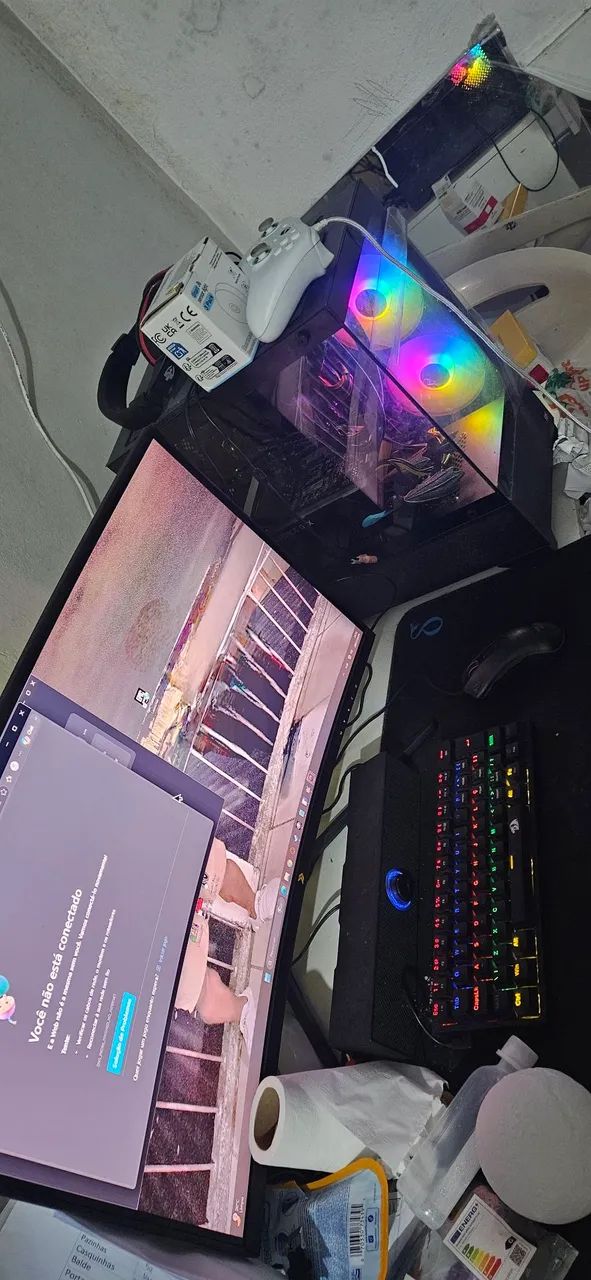 Pc gamer  p sair logo,ótimo p jogar  - Foto 2