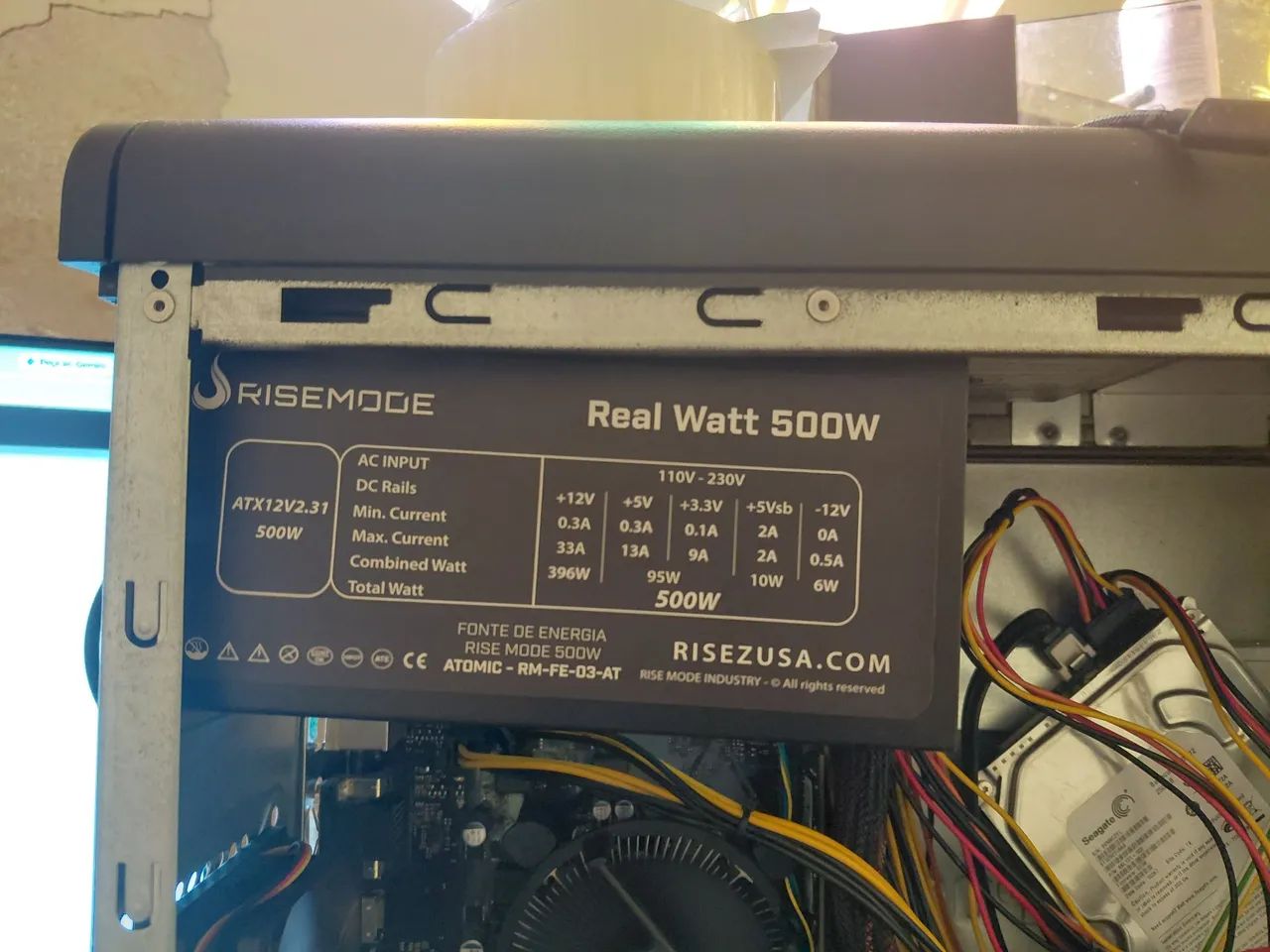 FONTE RISE MODE 500W