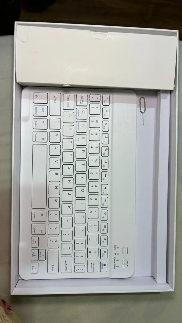Tablet Hancdon + Kit Completo (Teclado, Mouse e Capa) - Estado de Novo! - Foto 5