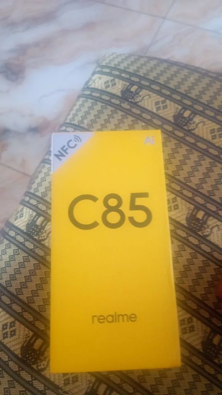realme c85 blo tá na caixa 