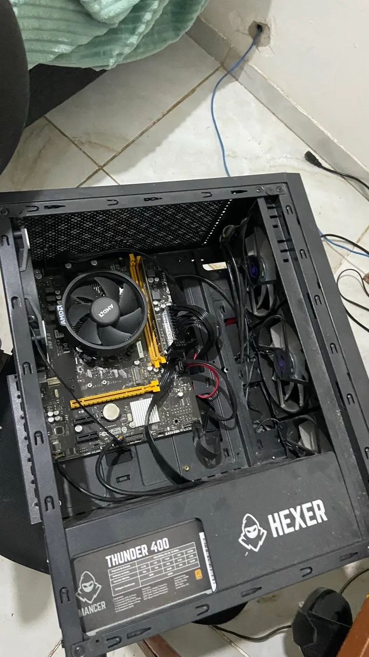 b450m placa mae pc gamer roda tudo - Foto 5