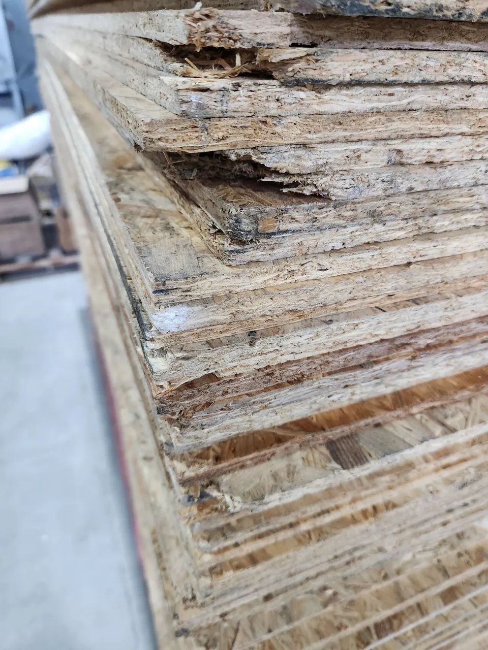 Madeirite Tapume Chapa OSB 9mm para Steel Frame  - Foto 5