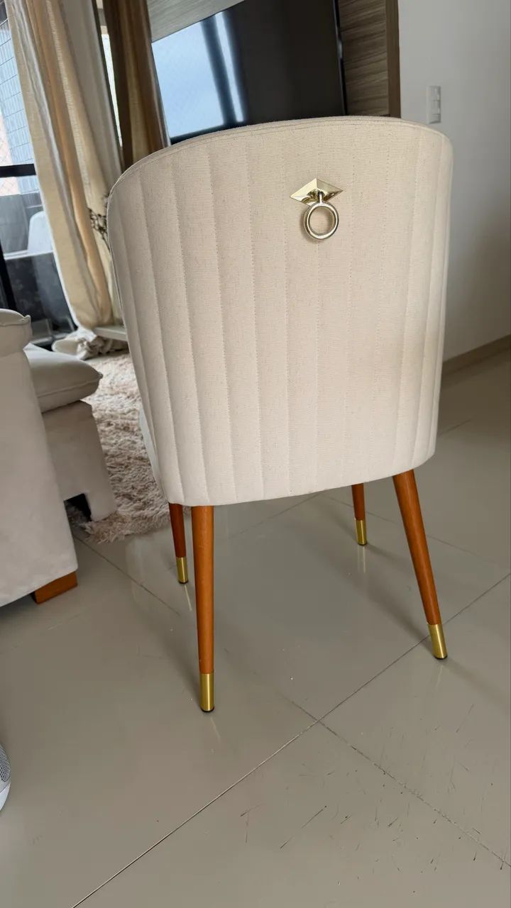 Cadeira de Sala de Jantar Luxo  - Foto 3