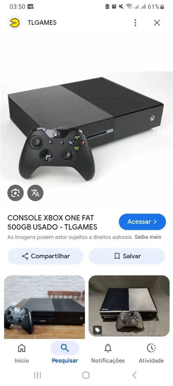 Xbox one fat pra vender  - Foto 2