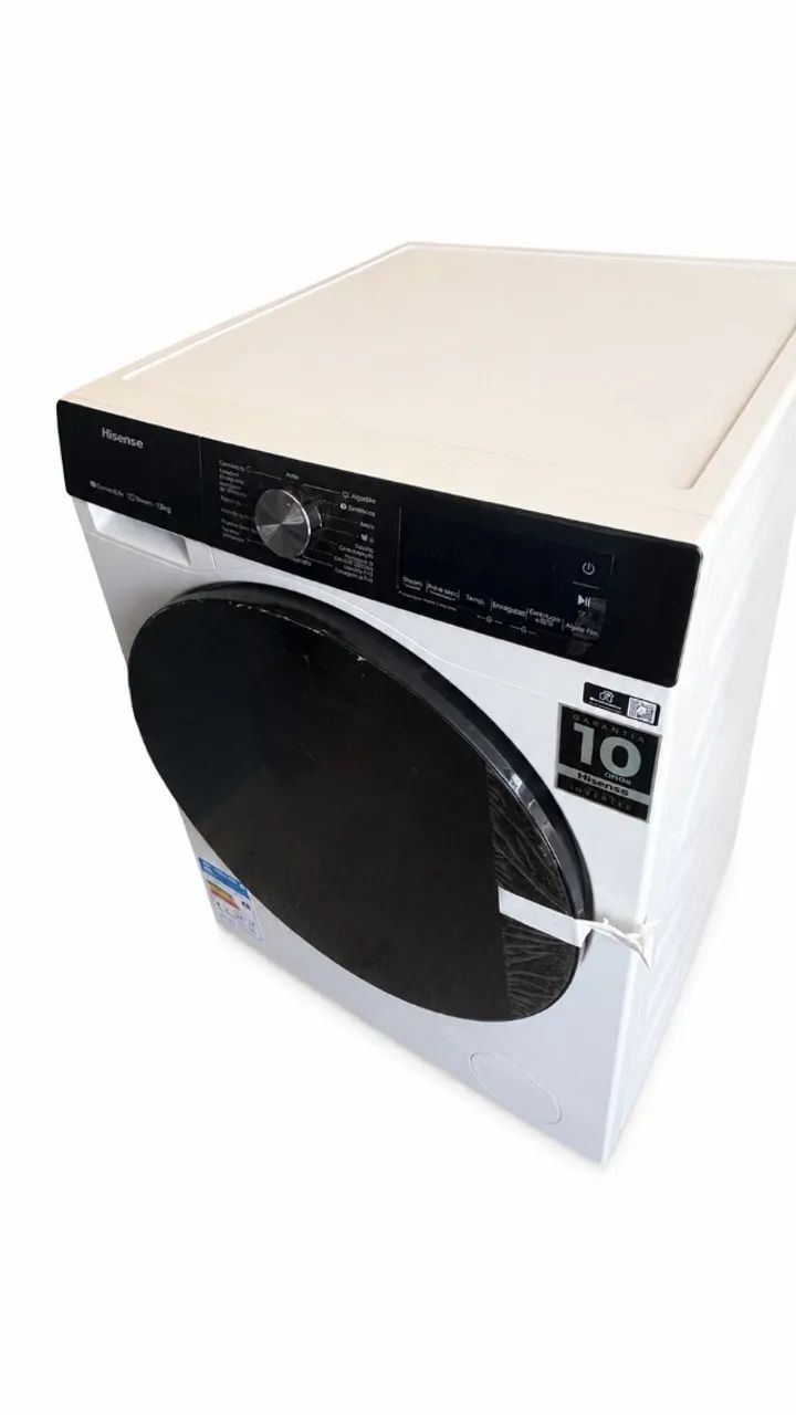LAVADORA 13KG HISENSE COM WI-FI BRANCA - Foto 3