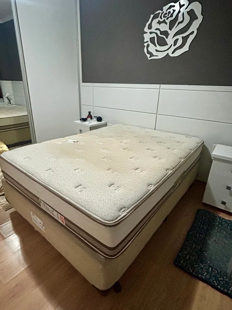 Cama Box Casal Biflex - Molas Ensacadas - Foto 2