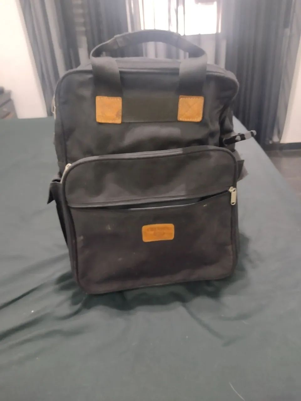Mochila grande preta  - Foto 2