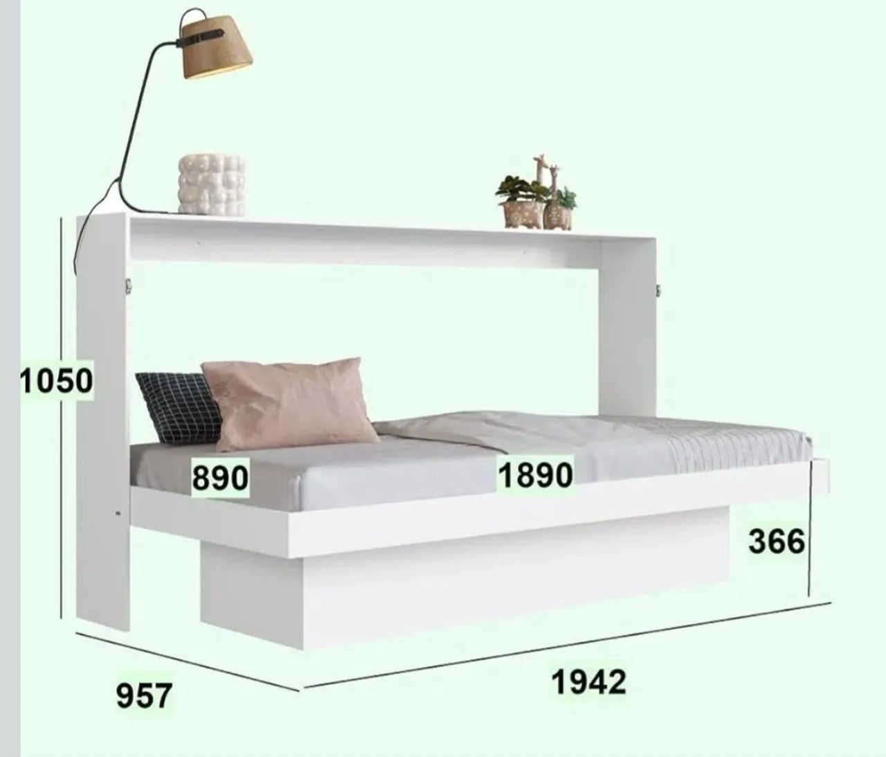 Cama reversível solteiro  - Foto 3