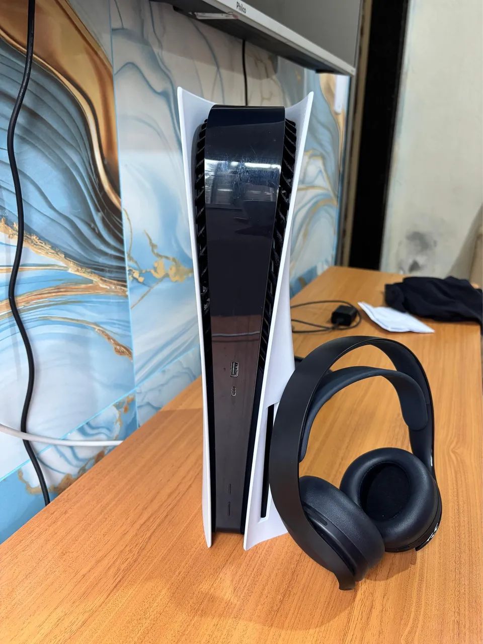 Vendo PS5 com fone original!! - Foto 4