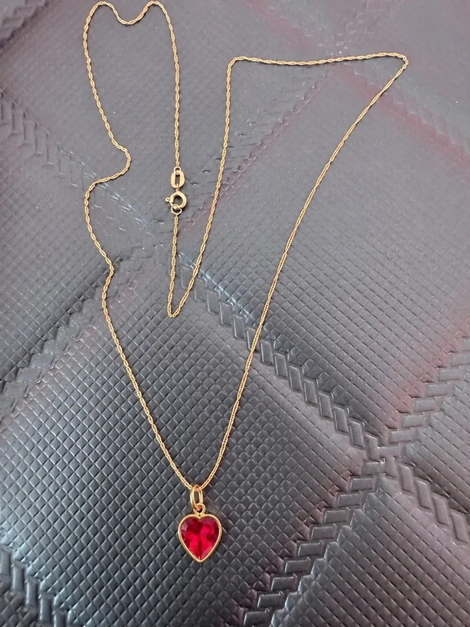 Corrente em ouro 18k com pingente  - Foto 2