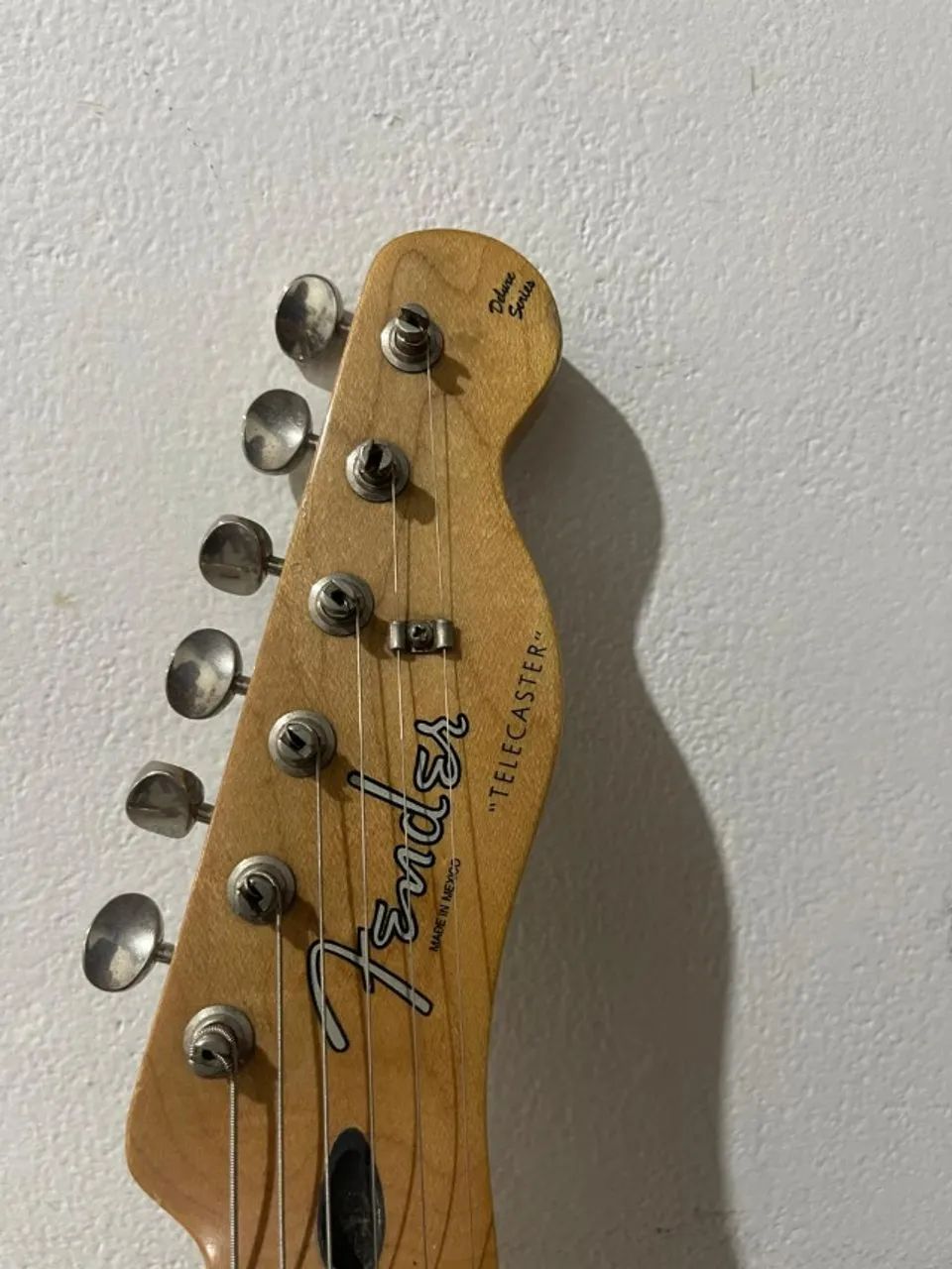 Guitarra fender mexicana telecaster deluxe série Nashville