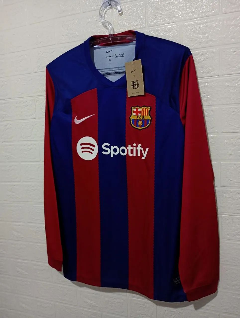 Camisa Barcelona manga longa 2024/25 - Foto 4