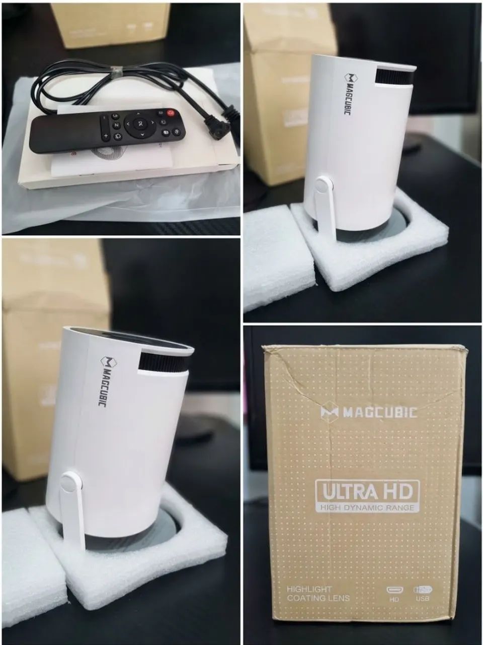 Projetor HY300 4K Android + Wi-Fi + Bluetooth  - Foto 2
