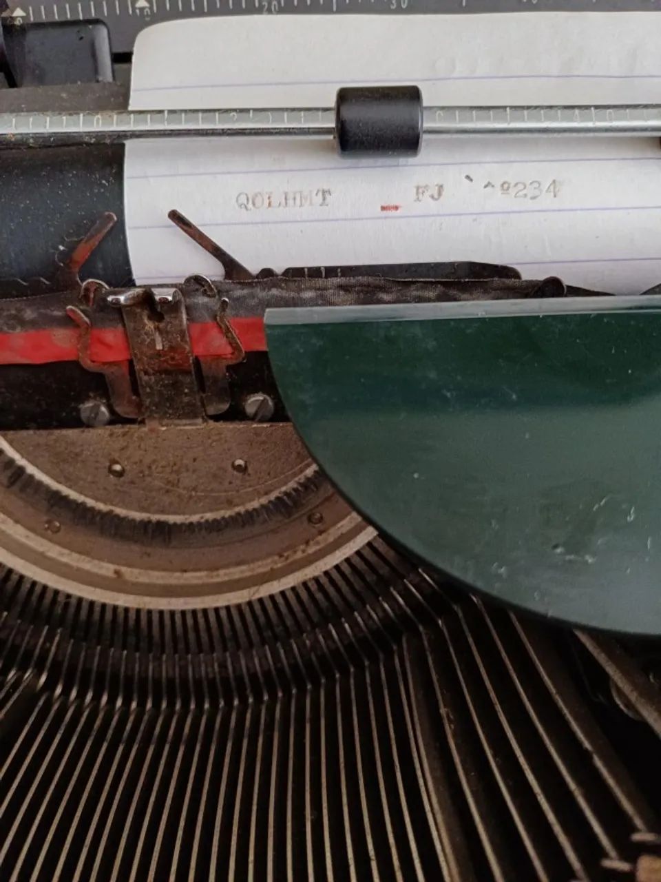 Máquina de escrever Remington 10
