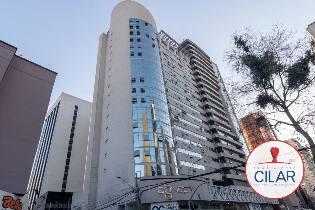 Sala comercial no Centro de Curitiba com 21m² e elevador - Foto 2