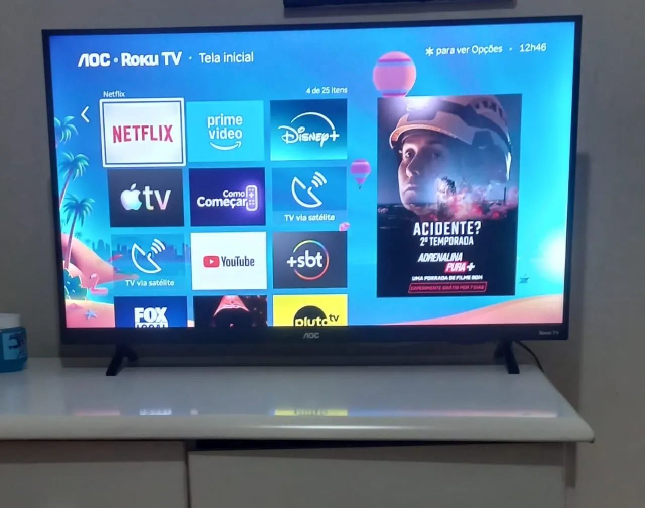 Tv SMART 43 POLEGADAS EM EXCELENTE ESTADO  - Foto 4
