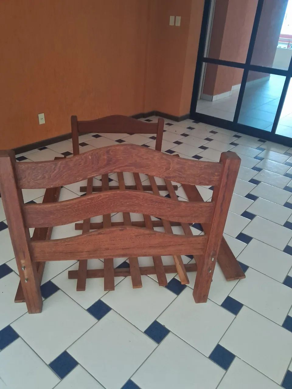 Cama de solteiro de madeira  - Foto 2