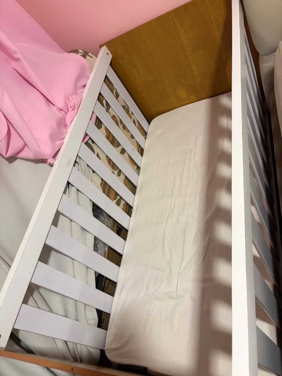 Berço mini cama 100% mdf e colchão  - Foto 2