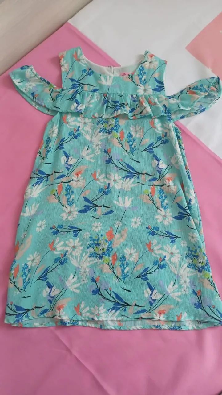 Vestido infantil de 10 a 12 anos