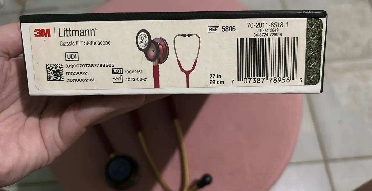 Estetoscópio Da Marca Littmann Classic lll original  - Foto 4