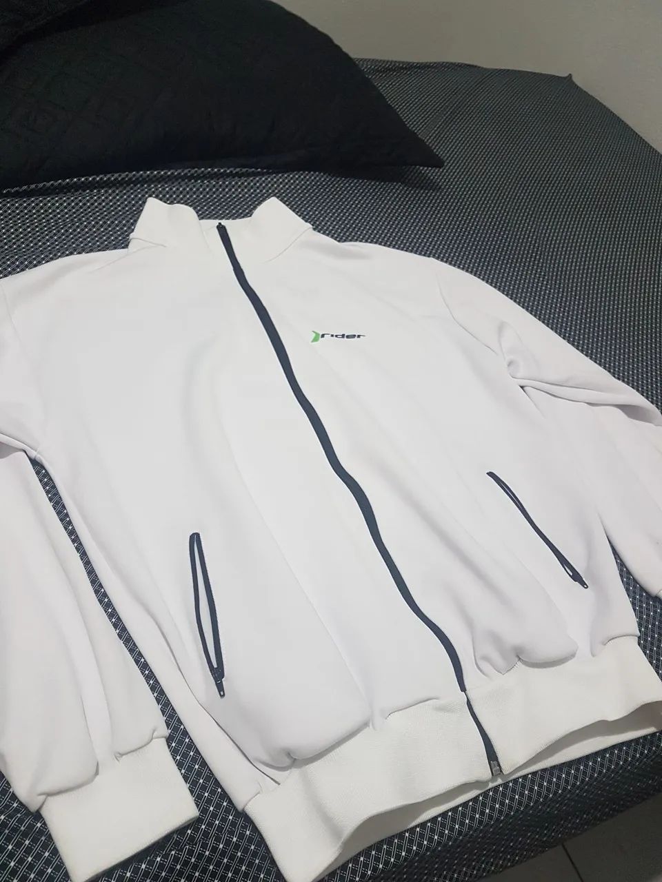 Blusão Rider tam G c/ ziper