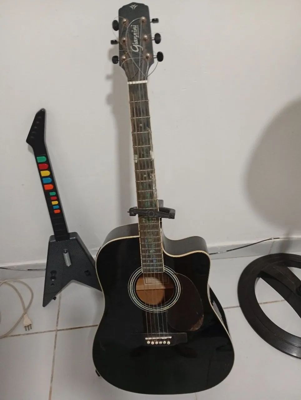 Violão elétrico Gianini