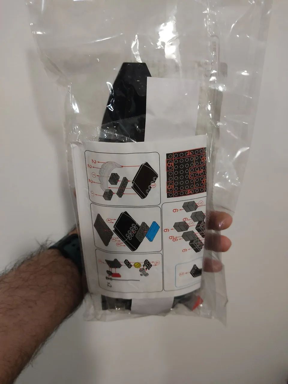 Lancha Policial de montar tipo Lego 89 pecas - Foto 3