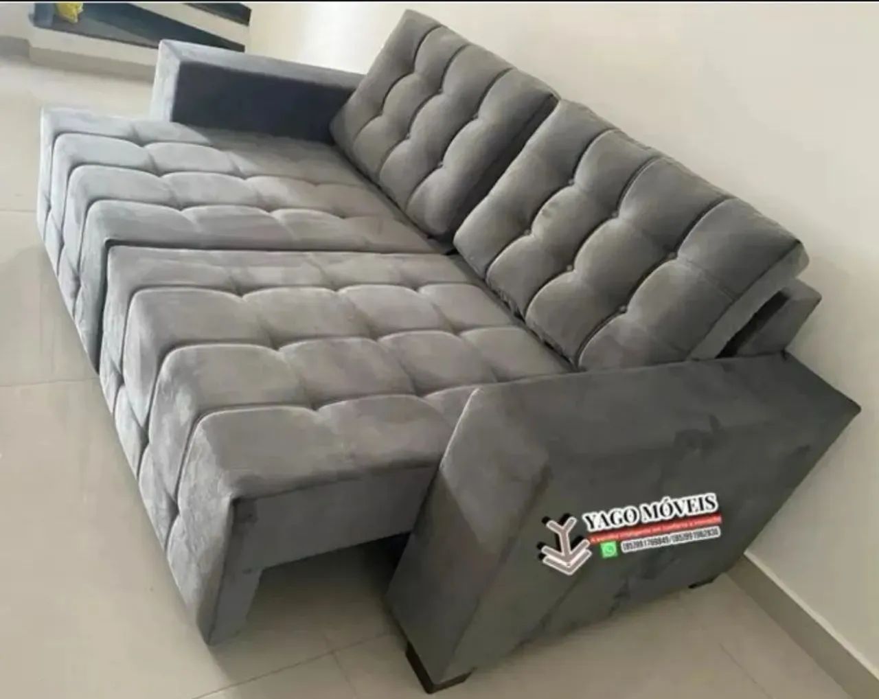 Sofá retratil Hara no Jolie com garantia pronta entrega em Promoção! - Foto 5