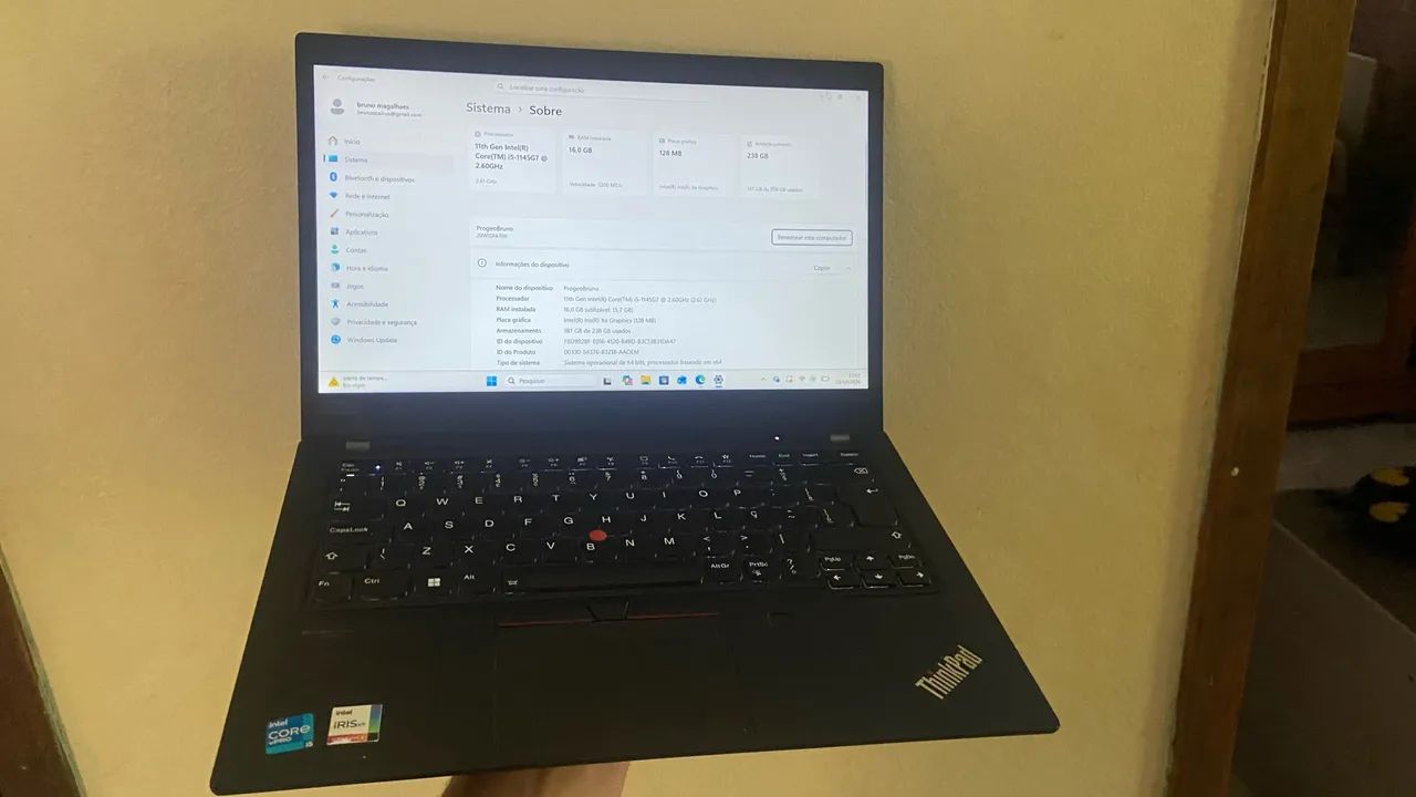 NOTEBOOK i5 11ª geração  - Foto 2