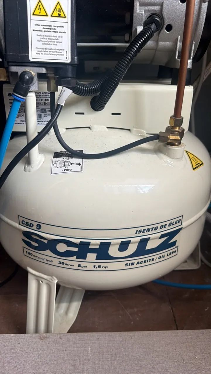 VENDO COMPRESSOR SHULZ 30 LITROS  - Foto 3