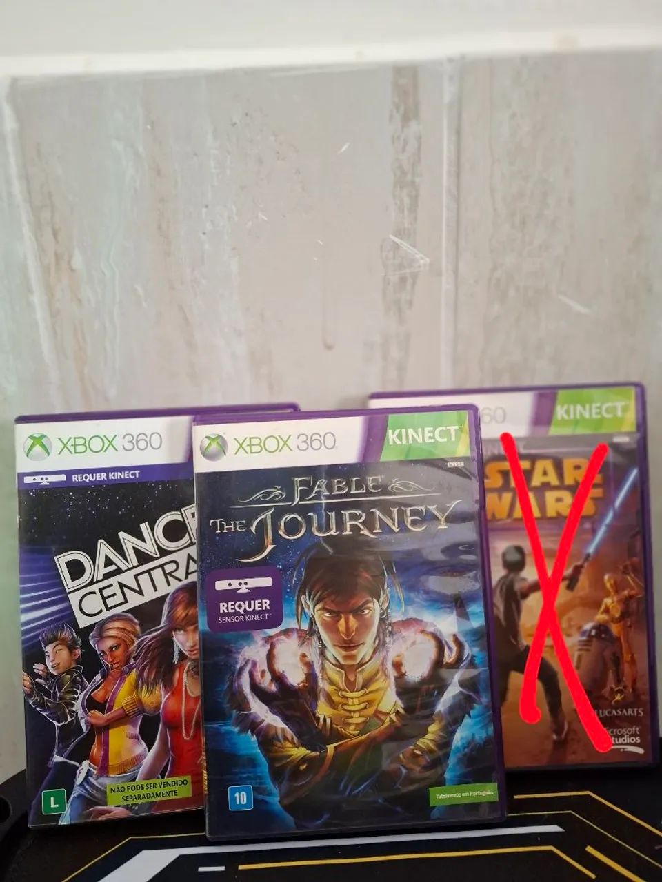 Jogos originais Xbox 360 Kinect - Central Dance 3 e Fable: The Journey - Foto 3