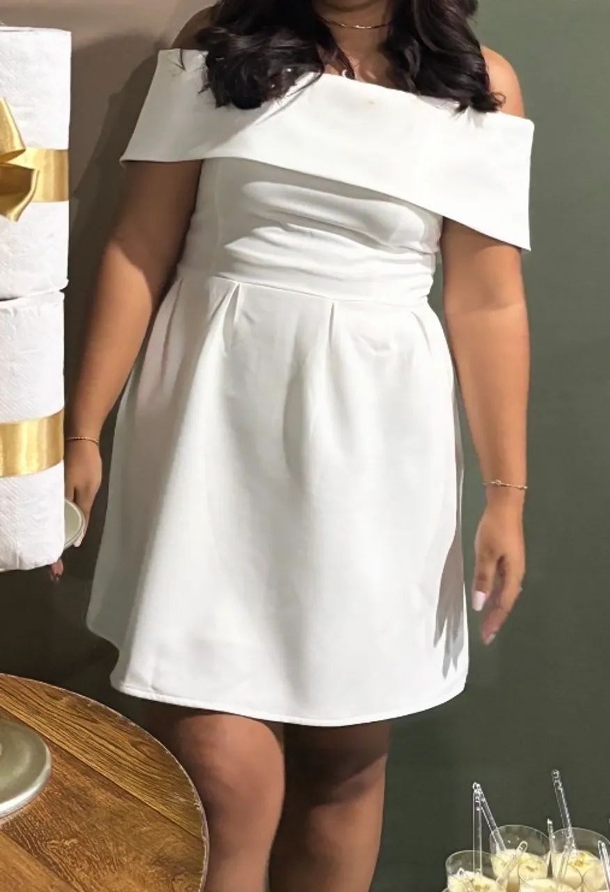 Vestido branco talgui para noivas 