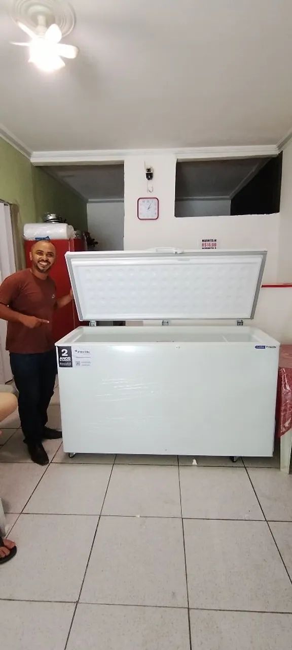 FREEZER HORIZONTAL DUPLA AÇÃO 503 LITROS 1 PORTA FRICON