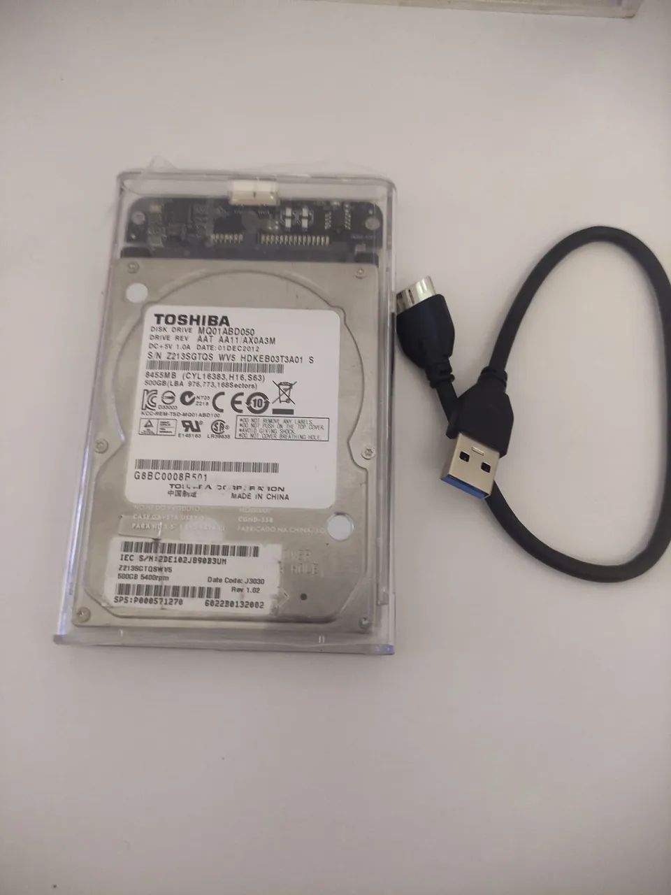 HD externo 500 gb USB 3.0 