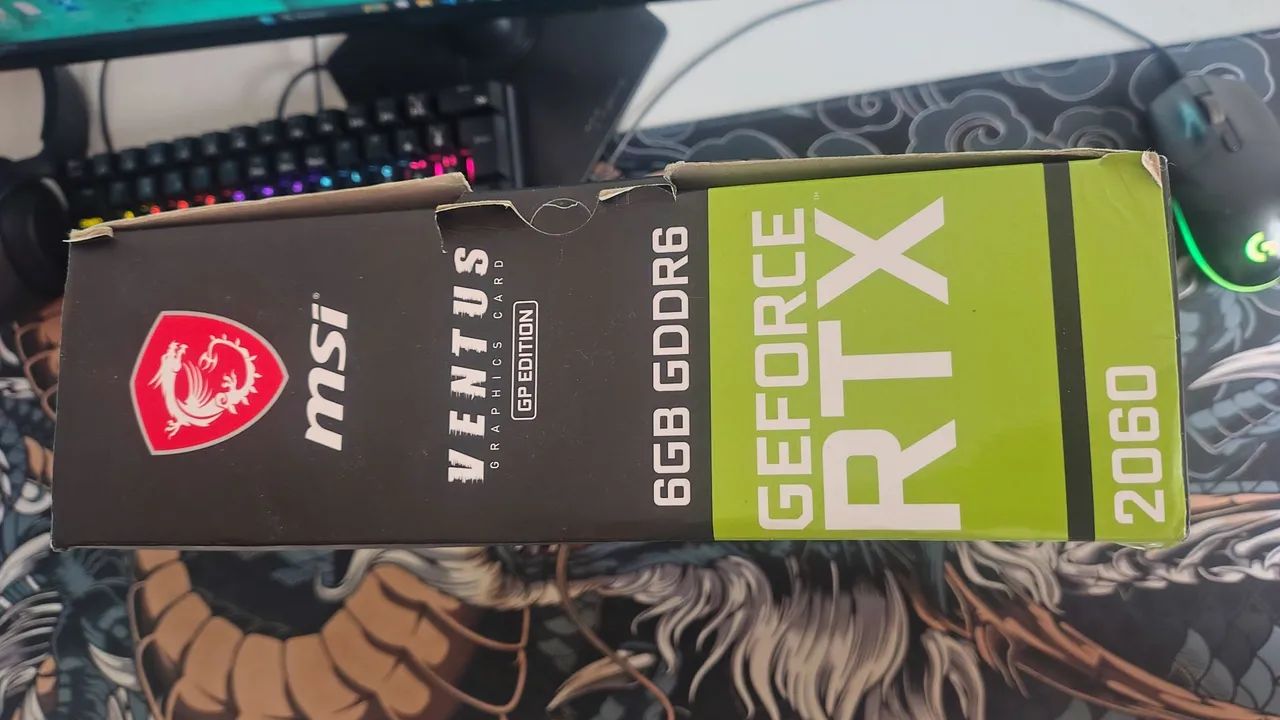 RTX 2060 - 6gb MSI com caixa - Foto 2