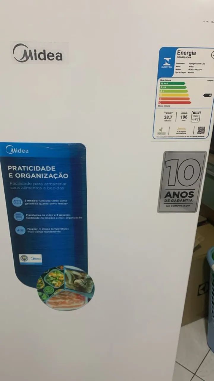 Freezer MIDEA 