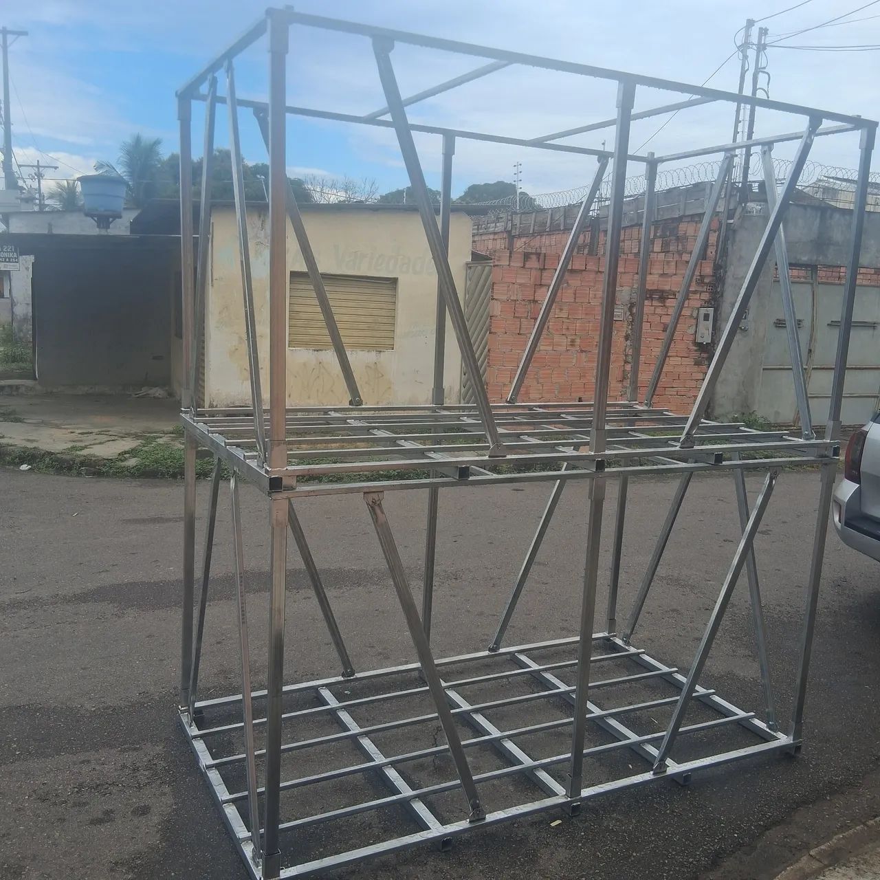 prateleiras,  gaiola de pallet. - Foto 4