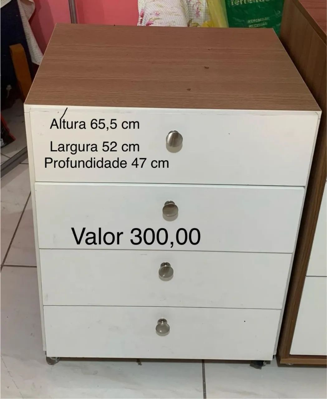 Gaveteiro novo 