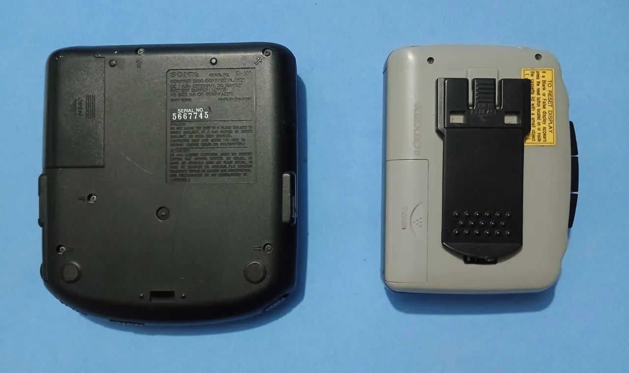 Lote Eletrônicos antigos Diskman e Walkman  - Foto 2