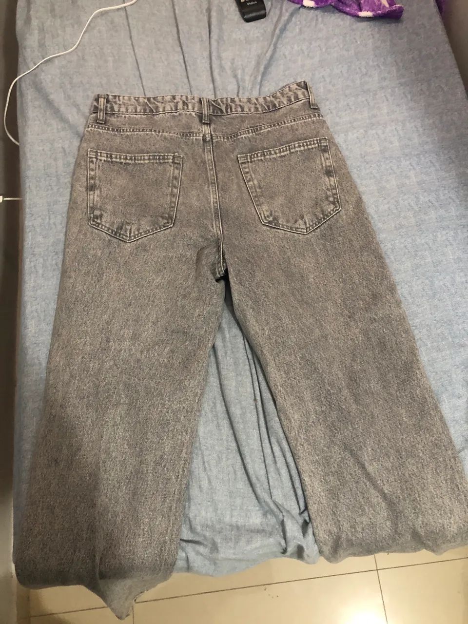 Calça Baggy Cinza  - Foto 5