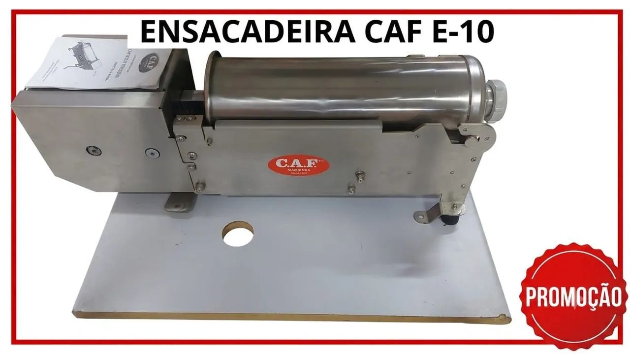 Ensacadeira E-10 CAF inox nova - Foto 3