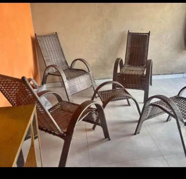 Conjunto de cadeiras para área  - Foto 4