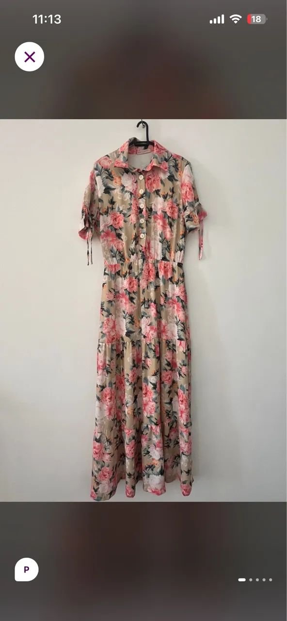 VESTIDO BIANCA DA MATA SEMINOVO 