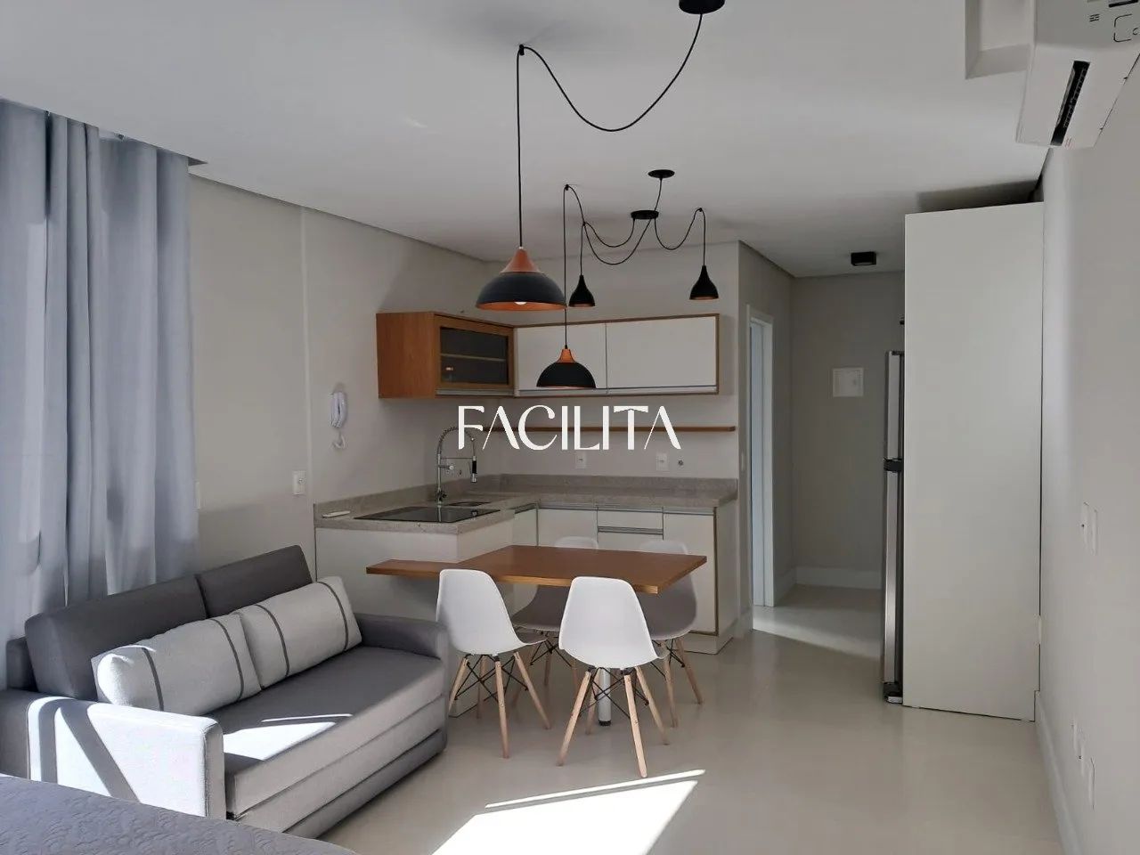 Studio mobiliado no bairro Santo Antônio de Lisboa, Florianópolis. - Foto 4