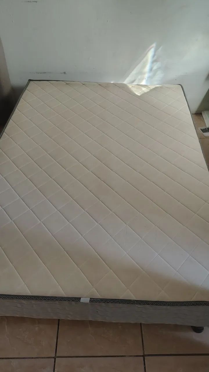 Cama box casal + colchão  - Foto 3