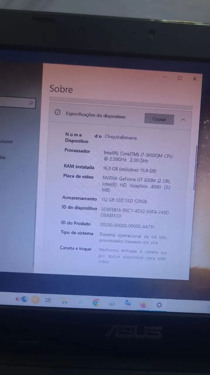 Notebook Asus potente para games/estudos  - Foto 2