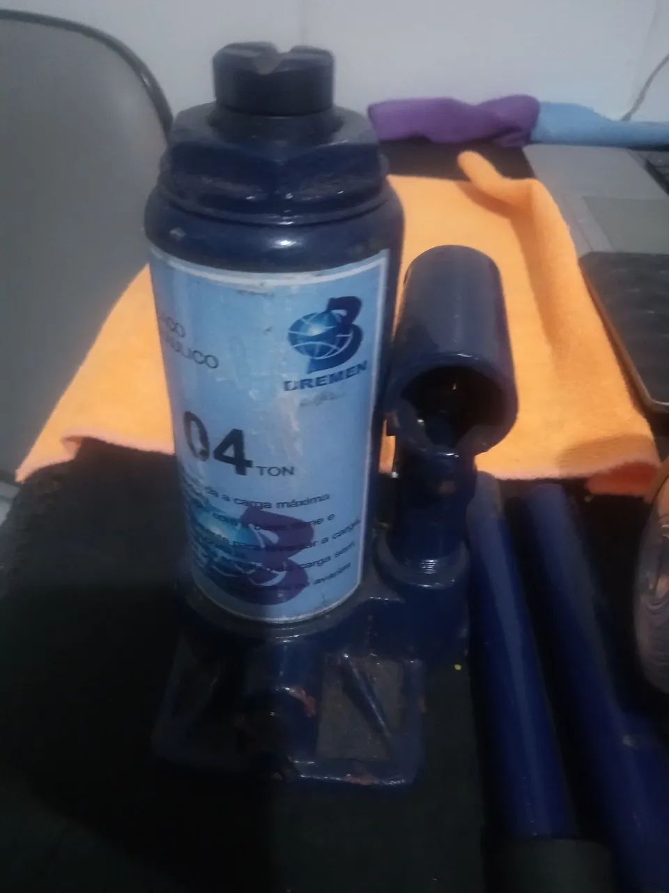 Compressor e macaco 4 tn novinho  - Foto 3