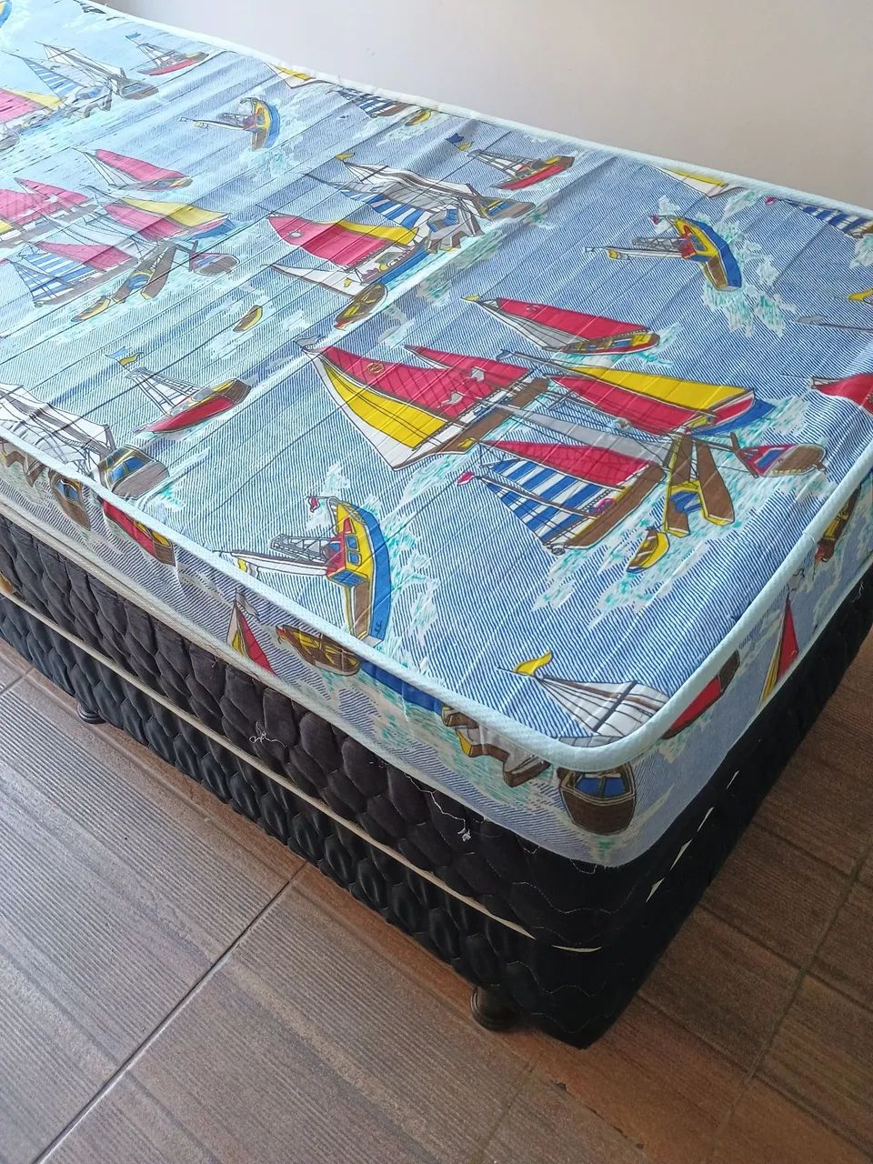 Cama box solteiro com colchão entrega  - Foto 5