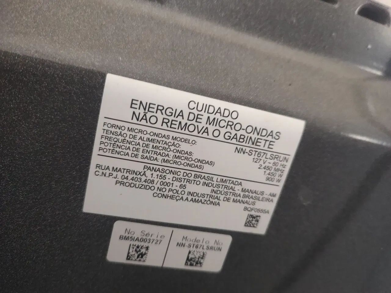 IMPERDÍVEL Microondas Panasonic Inox - Foto 4
