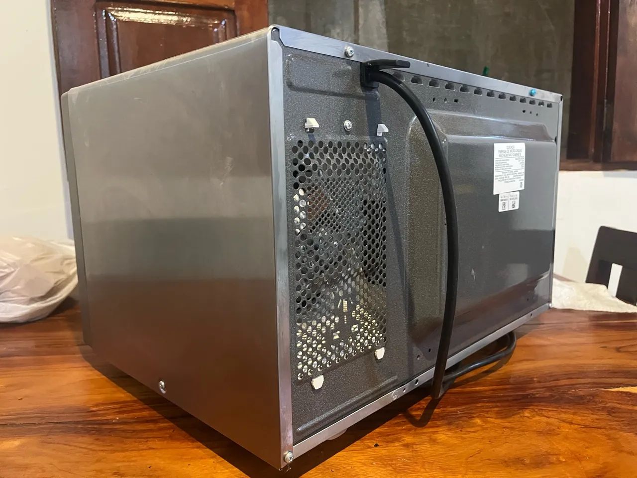 Microondas panasonic 34l cromado - Foto 2
